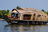 Kerala backwaters, travelling the neighborhood by public ferry service from  Alleppey to Kumbakonam. 